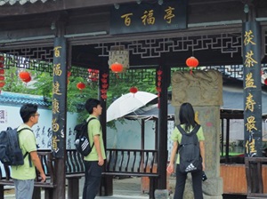 合肥工業大學外國語學院暑期社會實踐團隊深入涇陽茯茶鎮 探尋涇陽茯茶文化瑰寶，共